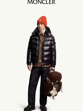 Moncler Men's Maya Black Down Puffer Jacket